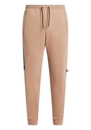 Ea7 Emporio Armani logo-patch track pants - Neutrals