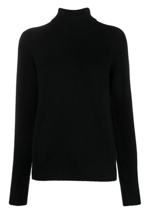 Drumohr roll-neck ribbed jumper - Black