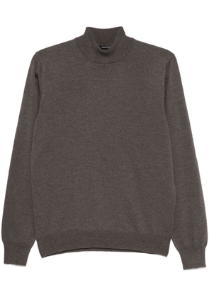 Tagliatore wool sweater - Brown