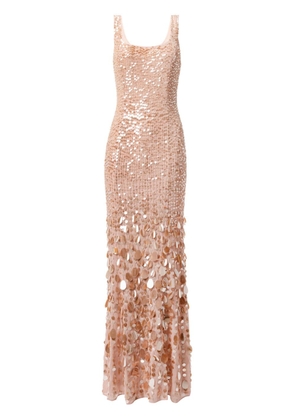 Elisabetta Franchi sequin-embellished dress - Pink