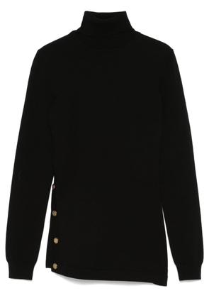 Elisabetta Franchi roll-neck sweater - Black