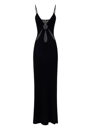 Elisabetta Franchi Red Carpet ring dress - Black