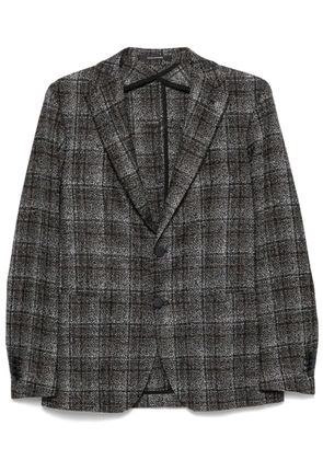 Tagliatore checked blazer - Black