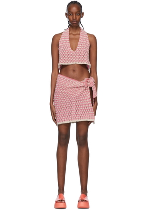 Marco Rambaldi SSENSE Exclusive Pink Cotton Cover-Up Set