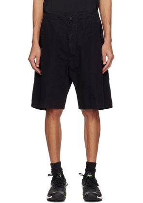 NEMEN Black Baggy Shorts