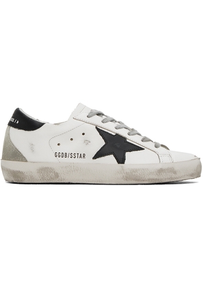 Golden Goose SSENSE Exclusive White Super-Star Sneakers