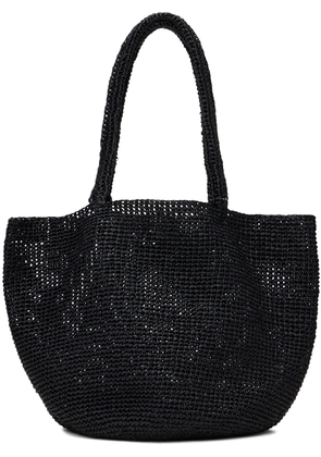 The Row Black Genevieve Tote