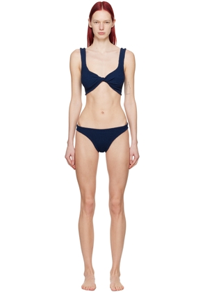 Hunza G Navy Juno Bikini