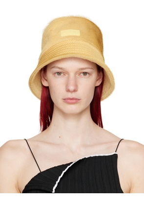 JACQUEMUS Beige Les Sculptures 'Le bob Sperone' Bucket Hat