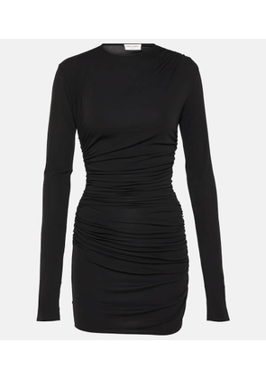 Saint Laurent Jersey minidress