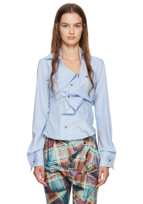 Vivienne Westwood Blue Drunken Shirt