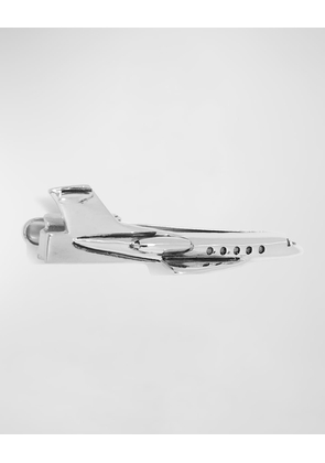 Men's 3D Airplane Tie Clip