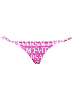 Versace All-over Logo Bikini Bottoms