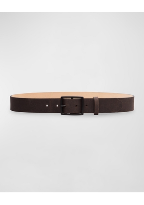 Men's Rugged Leather Belt