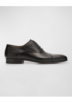 Men's Segovia Cap-Toe Leather Oxfords