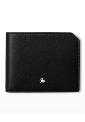 Men's Meisterstück Leather Bifold Wallet