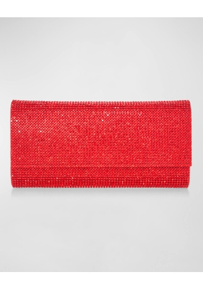 Perry Beaded Crystal Clutch Bag