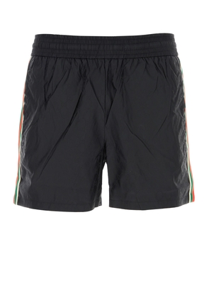 Gucci Black Nylon Swimming Shorts