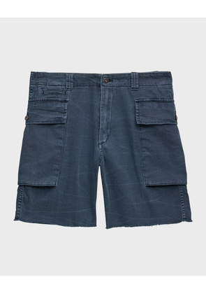 Boy's 5-Pocket Denim Cargo Shorts, Size 8-20