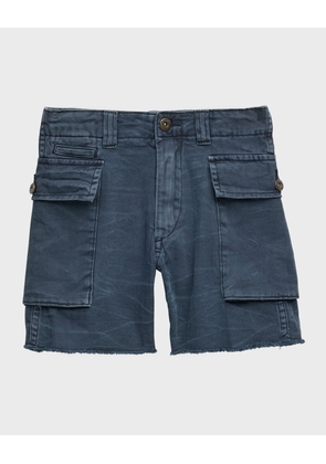 Boy's Utility Inspired Cargo Shorts, Size 2-7