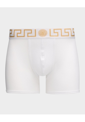 Men's Organic Cotton Greek Key Boxer Briefs