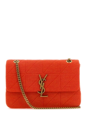 Saint Laurent Coral Jersey Medium Jamie Shoulder Bag