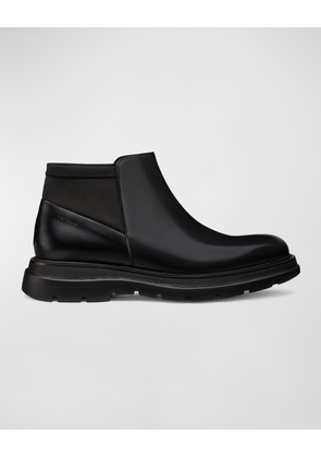 Men's Aiden Leather and Neoprene Chelsea Boots