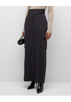 Sybille Column Cargo Skirt