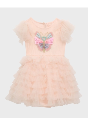 Girl's Bebe Kaleidoscope Embellished Tutu Dress, Size 3M-24M