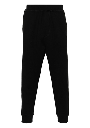 DSQUARED2 logo-print cotton track pants - Black