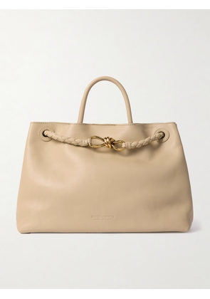 Bottega Veneta - Andiamo Medium Leather Tote - Cream - One size