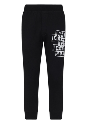 DSQUARED2 logo-print track pants - Black