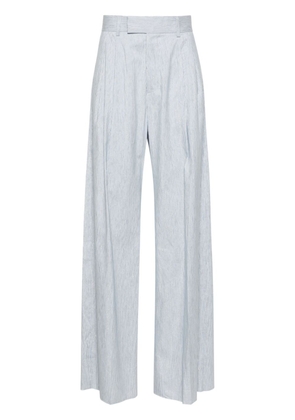 AMIRI high-waist wide-leg trousers - Blue