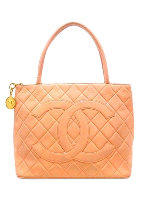 CHANEL Pre-Owned Medallion tote bag - Orange