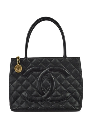 CHANEL Pre-Owned 2005 Medallion tote bag - Black