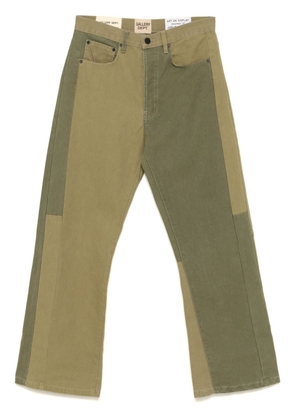 GALLERY DEPT. colourblock trousers - Green