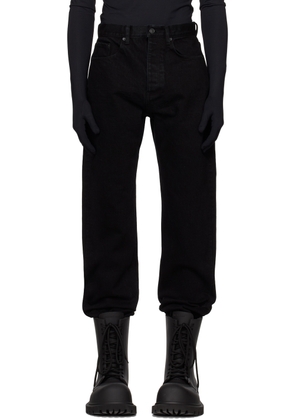 Balenciaga Black Relaxed Jeans