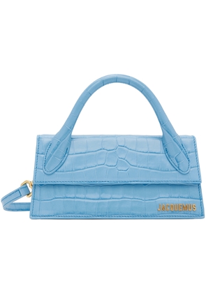 JACQUEMUS Blue 'Le Chiquito Long' Bag