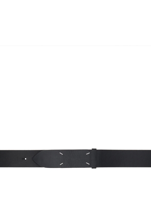 Maison Margiela Black Four Stitches Belt