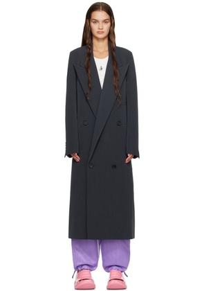 JW Anderson Gray Longline Coat