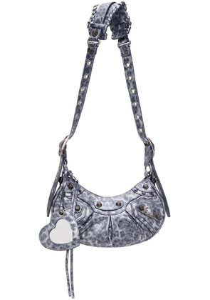 Balenciaga Silver XS 'Le Cagole' Shoulder Bag