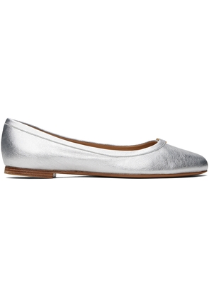 Chloé Silver Marcie Ballerina Flats