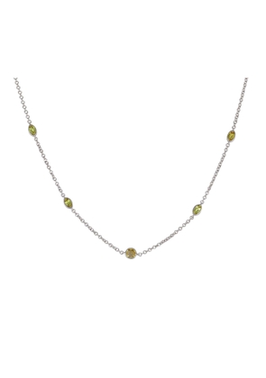 Lo Spazio Jewelry Lo Spazio Yellow Sapphire and Diamond Necklace