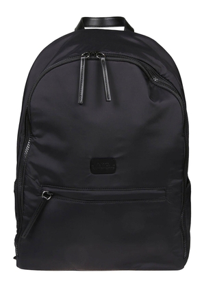 A. P.C. Logo Patch Zip-up Backpack