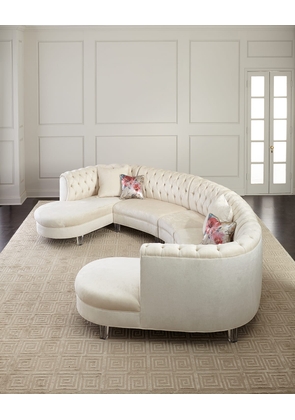 Pouf Double Chaise Sectional