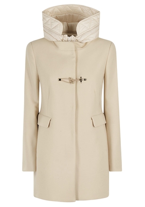 Fay Toggle Coat Db Front Nylon