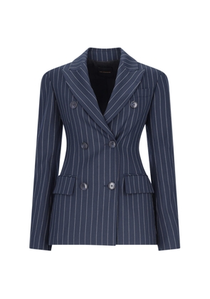 The Andamane shannon Pinstripe Blazer