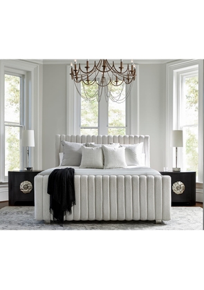 Silhouette Channel-Tufted Queen Bed