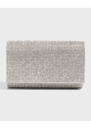 Fizzy Crystal Flap Clutch Bag