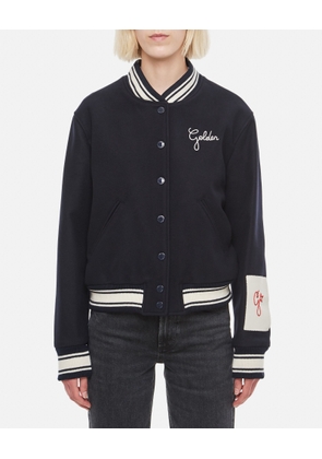 Golden Goose Wool Blend Bomber Jacket